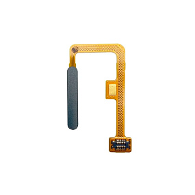 Шлейф Xiaomi Mi 11 Lite 4G/5G (M2101K9AG/M2101K9G) сканер отпечатка пальцев Черный