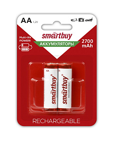 Аккумулятор AA SmartBuy 2700 mAh 2BL 1шт