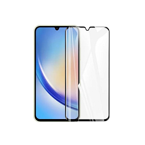 Защитное стекло Huawei Honor X6b 2,5D черное