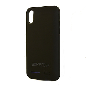 Задняя крышка + аккумулятор iPhone X/XS 4000mAh черный