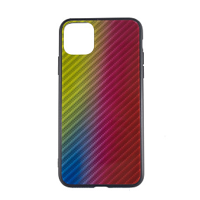 Кейс iPhone 11 Pro Max стекло PS99 (2) разноцветный