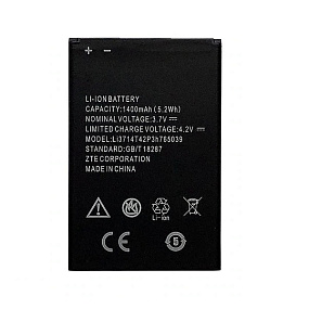 АКБ для телефона ZTE A5/A5Pro/AF3/A3/AF5 (Li3714T42P3h765039) тех. упаковка